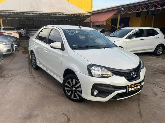 TOYOTA ETIOS 1.5 XLS SEDAN 16V FLEX 4P AUTOMÁTICO TOYOTA ETIOS 1.5 XLS SEDAN 16V FLEX 4P AUTOMÁTICO